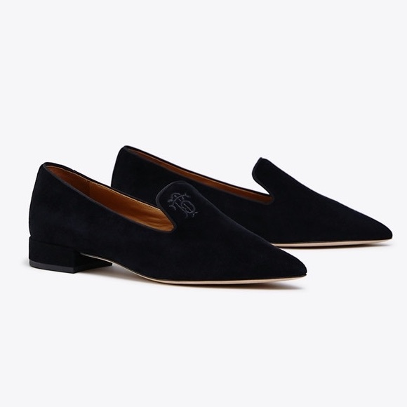 New ✨ Tory Burch Pascal Smoking Slippers - Picture 1 of 4